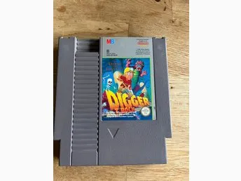 Digger T. Rock: Legend of the Lost City - Nintendo NES (DAS)