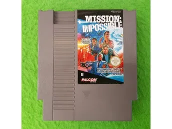 Mission Impossible SCN Nintendo 8 bit NES Bergsala Pal-B