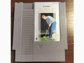 Jack Nicklaus Greatest 18 Holes of Major Championship Golf NES scn