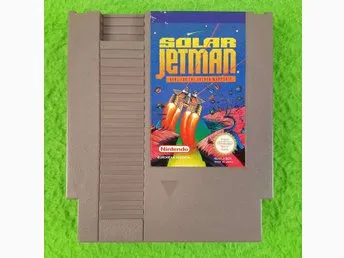 Solar Jetman SCN Nintendo 8 bit NES Bergsala Pal-B