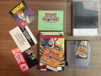 Zoda's Revenge: Star Tropics II - nära NYSKICK - Nintendo NES Komplett