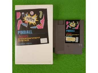 Pinnball OMÄRKT HYRUTGÅVA Nintendo 8 bit NES