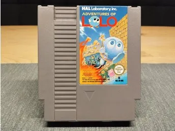 NINTENDO NES GAME: ADVENTURES OF LOLO 1 (AV) - NOE (DAS) - PAL-B