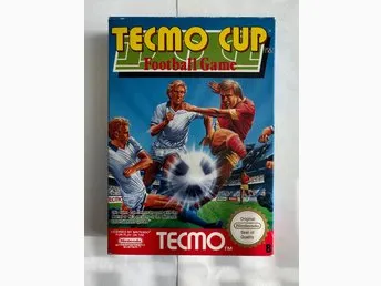 NES Tecmo Cup SCN CIB (nice condition)
