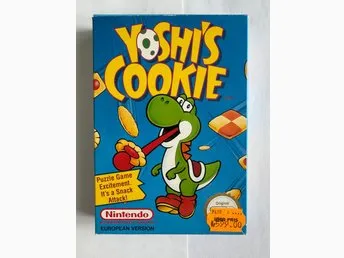 NES Yoshi's Cookie SCN CIB (nice condition)