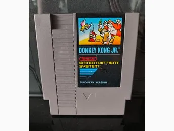 Donkey Kong Jr 5 Skruv - NES Nintendo 8-Bit SCN [Svensksåld]