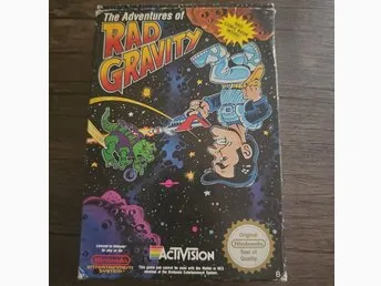 The Adventures of Rad Gravity - Nintendo NES Komplett