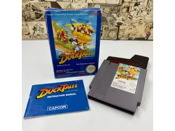 Duck Tales SCN i box + manual (Nintendo NES) PAL