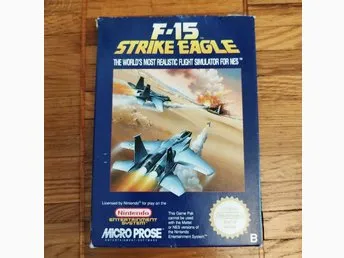 F-15 Strike Eagle - Nintendo NES komplett