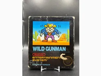 Wild Gunman - Nintendo NES Komplett - Svarta Serien