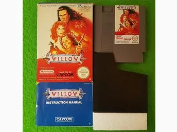 Willow SCN KOMPLETT Nintendo 8 bit NES Bergsala Pal-B