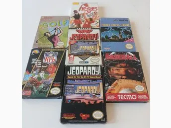 Nintendo NES Spel - Samling