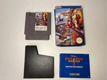 Spelet Chip ’n Dale 2 till Nintendo NES 8-bit