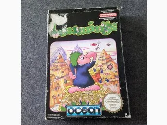 Lemmings empty box - Nintendo NES