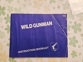 Wild Gunman manual SCN / NES