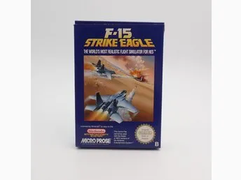 F-15 Strike Eagle Kartong SCN/SWE Bergsala AB till NES