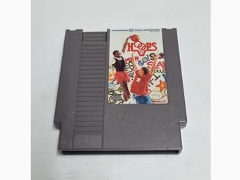Hoops Nintendo NES spel