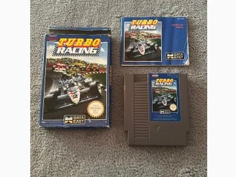 Turbo Racing Nintendo NES Komplett