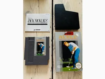 Jack Nicklaus Greatest 18 Holes of Major Championship Golf NES