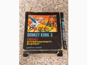 Donkey Kong 3 - Nintendo NES - ENDAST BOX