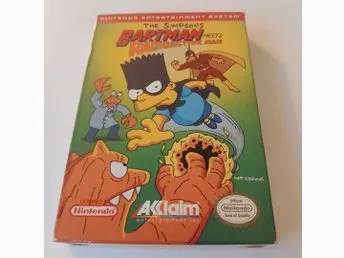 The Simpsons Bartman Meets Radioactive Man NES