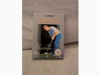 Jack Nicklaus Greatest 18 Holes of Major Championship Golf - Nintendo NES - SCN