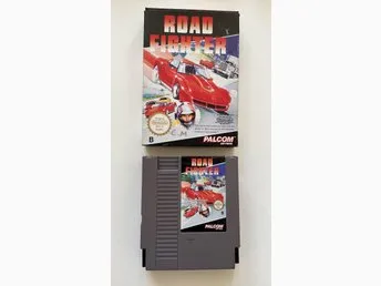 NES - Road Fighter (SCN) - Nintendo 8-Bit