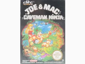 Joe & Mac Caveman Ninja - PAL SCN