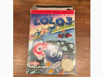 Adventures of Lolo 3 - Nintendo NES
