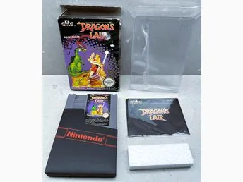 Dragon's Lair (SCN) - Nintendo NES Komplett CIB.