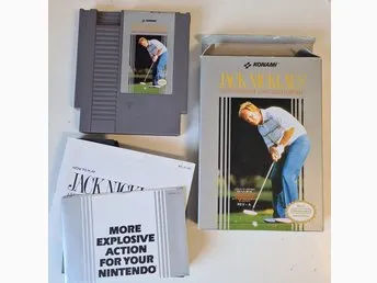 Jack Nicklaus Greatest 18 Holes of Major Championship Golf NES