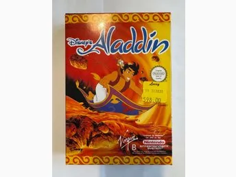 NES Aladdin SCN CIB (very good condition)