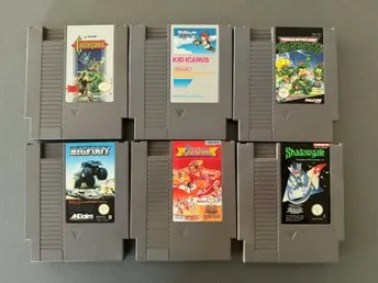 Nintendo NES Spel - Samling