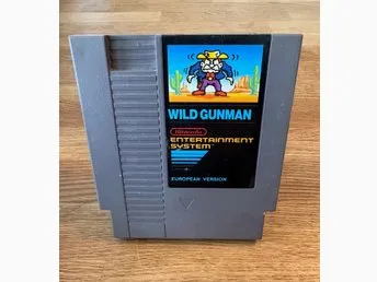 Wild Gunman - NES - European Version