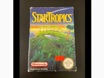 Startropics - Nintendo 8-Bit - SCN Svensksålt