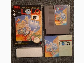 Adventures of Lolo - Nintendo NES FAH