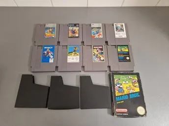 8 Nintendo NES Spel