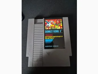 Donkey Kong 3 - 5 skruvs - Nintendo NES (European Version)