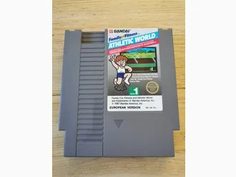 Family Fun Fitness Athletic World till Nintendo NES - EU version