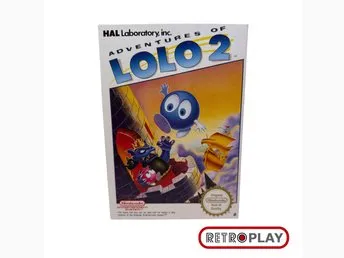 Adventures of Lolo 2 - Nintendo 8-bit/NES - SCN - PAL B - CIB - NIB