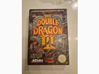 Double Dragon III - Endast kartong - SCN - Nintendo NES