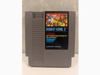Donkey Kong 3 NES 5 skruvar