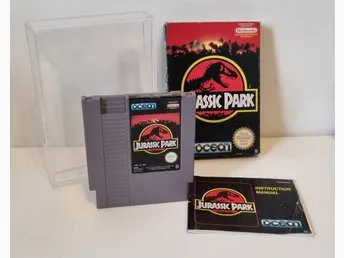 Jurassic Park NES komplett