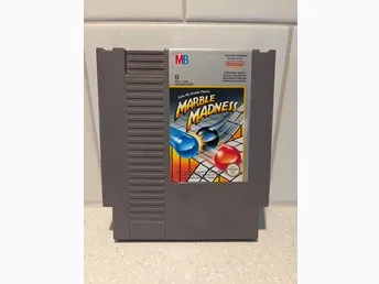 Marble Madness NES (Nintendo Entertainment System) Spel Kassett