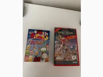Fin Puzznic Box + Double dragon 2 Yapon Box (SCN)