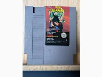 Wrath of the Black Manta NES Nintendo SCN