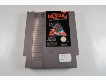 Rescue: The Embassy Mission (SCN) Nintendo 8-bit; NES