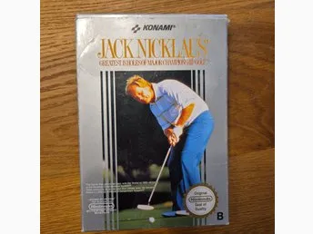Jack Nicklaus Greatest 18 Holes of Major Championship Golf NES