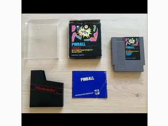 Komplett Pinball till Nintendo 8 bitars, SCN