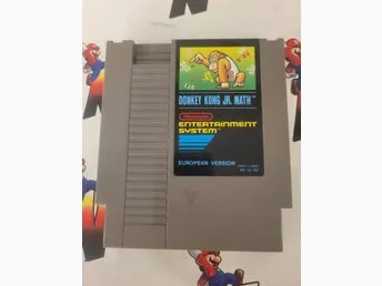 NES Donkey Kong JR MATH (EEC/DAS)